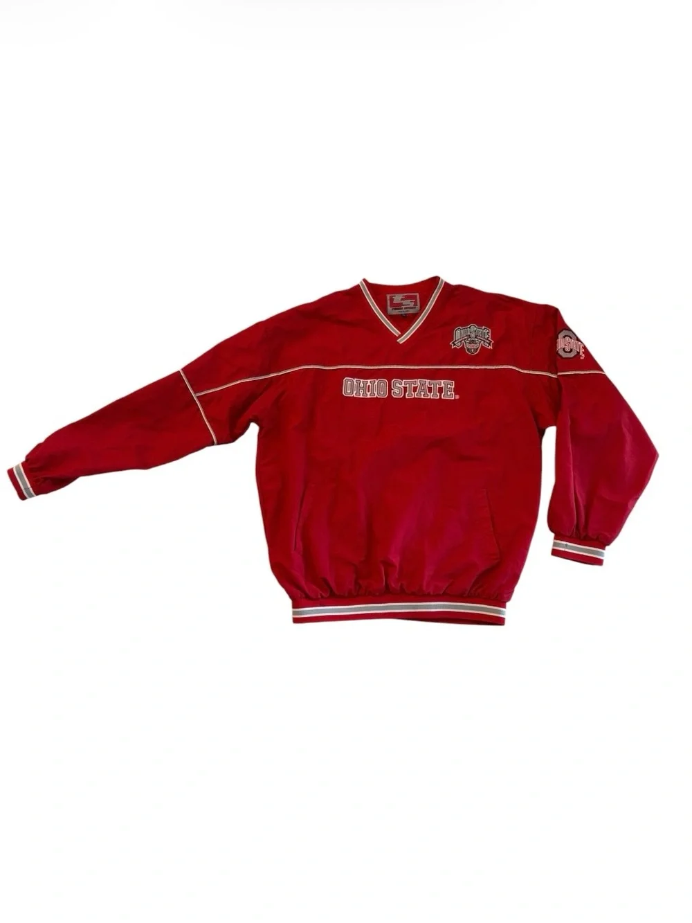 Vtg Ohio State XL 2002 National Champions Pullover Mens Team Spirit Embroidered
